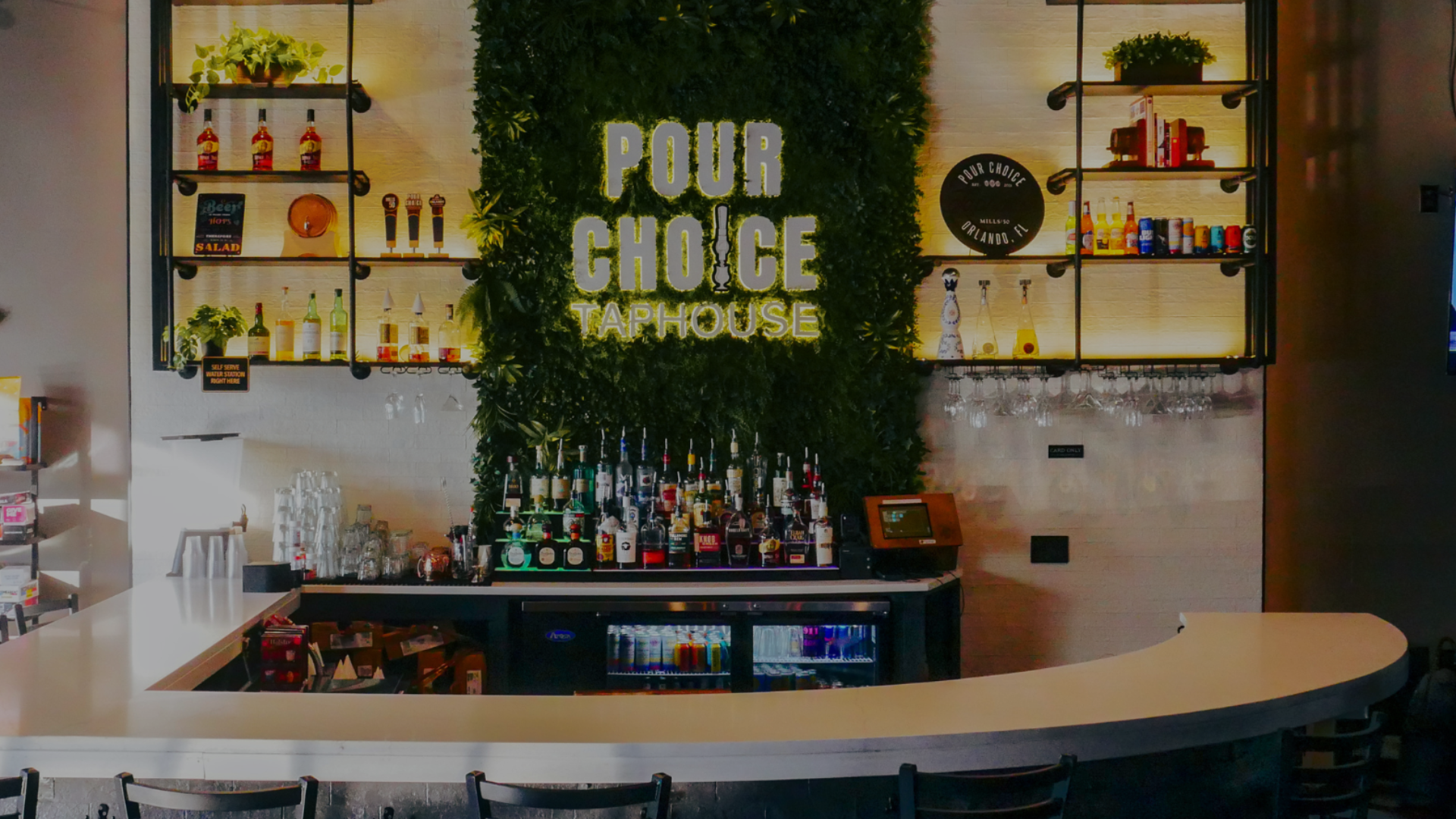 The atmosphere and vibe inside Pour Choice Taphouse Orlando